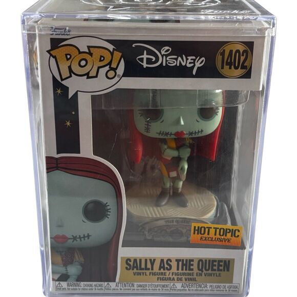 Funko Pop Nightmare Before Christmas Sally as The Queen 1402 With Plastic Case - Picture 1 of 10